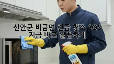 🚨 신안군 비금면 긴급 청소 SOS! ✨ 지금 바로 깔끔하게!